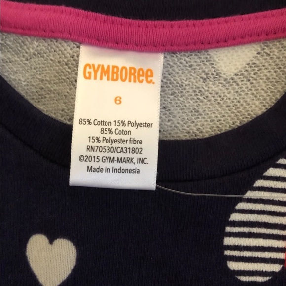 NWOT Gymboree girls sweatshirt dress - Picture 2 of 6